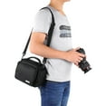 thumbnail image 3 of Lightweight DSLR Bag With A Soft Padded Interior Two Zippered Side Pockets Camera Bag Removable Shoulder Strap For On-the-go Photography Travel With Easy Access, 3 of 8