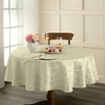 thumbnail image 2 of Lenox Laurel Leaf Tablecloth, Ivory - 90"W x 90"L Round, 2 of 3