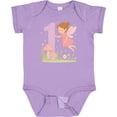 thumbnail image 3 of Inktastic 1st Birthday Fairy with Mushrooms and Flowers Boys or Girls Baby Bodysuit, 3 of 5