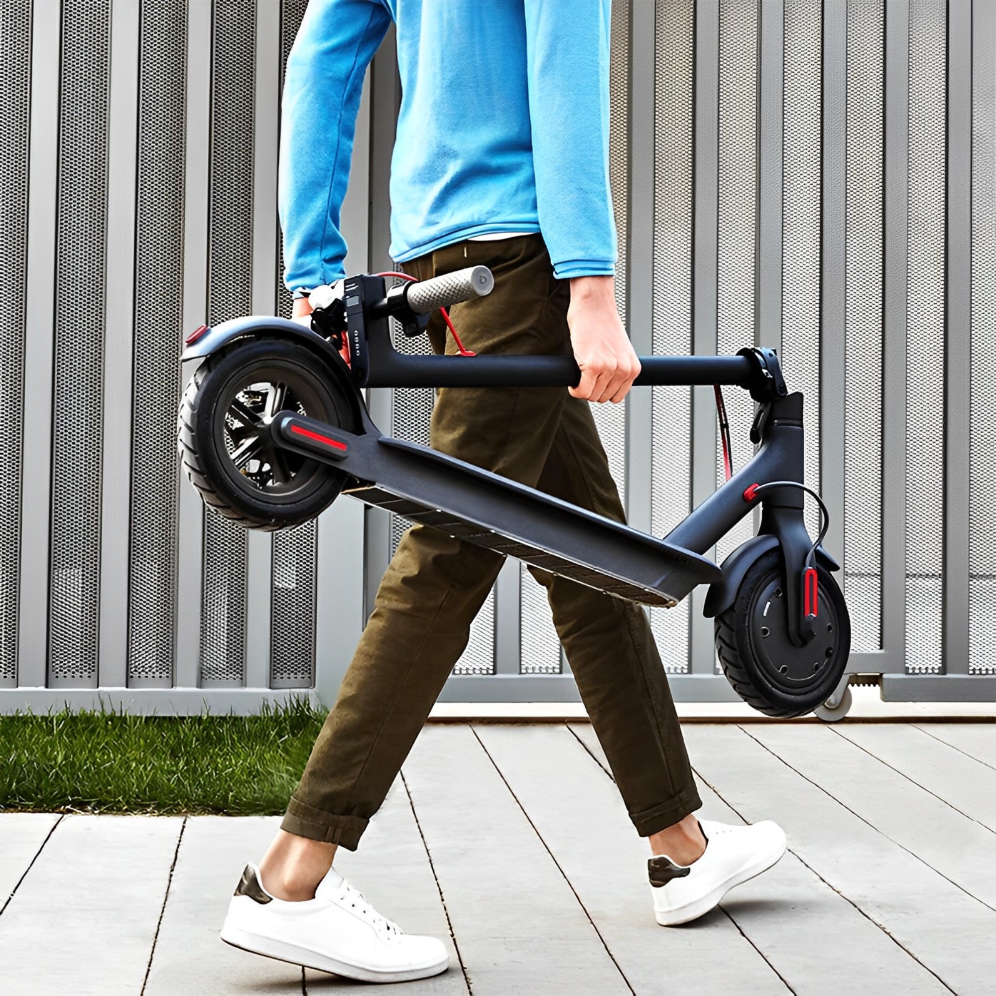EMOKO T4 PRO 350W Foldable Electric Scooter for Adults, 8.5 inch Tires up to 21 mph, 20 Miles Range