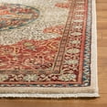 thumbnail image 2 of SAFAVIEH Kashan Mason Traditional Area Rug, Ivory/Red, 3'3" x 4'10", 2 of 5