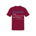 thumbnail image 2 of Funcle: Funny Definition Men T-Shirt, 2 of 3