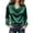 Green, variant on Womens Work Shirts Casual Long Sleeve Cowl Neck Elegant Satin Tops Fall Office Work Shirt Silk Top