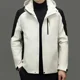 thumbnail image 3 of Chaqueta de hombre de primera calidad, chaqueta para exteriores, tres en uno, forro desmontable, resistente al viento y al agua, chaqueta de montañismo, nuevo producto, 3 of 5