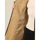 thumbnail image 5 of Abrigo largo con cinturón de invierno y cuello alto cruzado para mujer Caqui S, 5 of 6