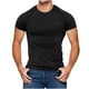thumbnail image 2 of pstuiky Camisas casuales de manga corta para hombre, Camiseta/Camisa informal de manga corta con cuello redondo y color liso para hombre camisetas de hombre xxl, 2 of 4
