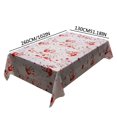 thumbnail image 3 of High-quality Plastic Halloween Blood Handprint Tablecloth, 3 of 5