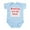 Sky Blue, variant on CafePress - Wrestling Infant Bodysuit - Baby Light Bodysuit, Size Newborn - 24 Months