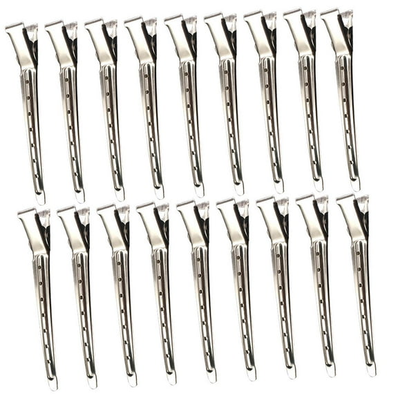 20pcs Stainless Steel Hairpin Bobby Clips for Women Simple Hairdressing Accessories