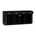thumbnail image 4 of TOV Furniture Aria Black Oak Buffet, 4 of 4