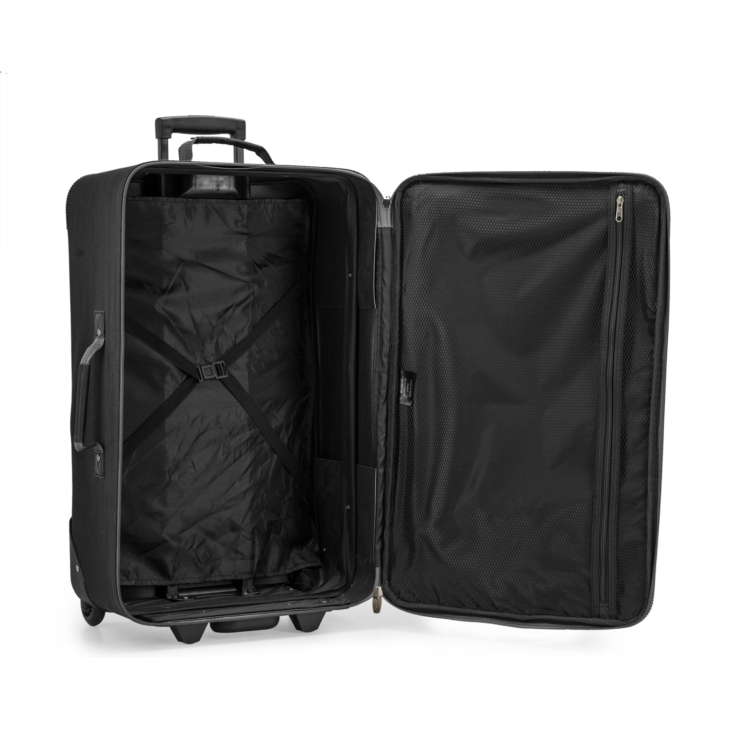 Elite Luggage Whitfield 5-Piece Softside Lightweight Rolling Luggage ...