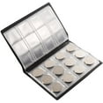 thumbnail image 1 of SPRING PARK Coin Albums 10 Pages 120 Pockets Coin Holder Collection Storage Collecting Money Penny Pockets Album Book Sleeves, 1 of 7