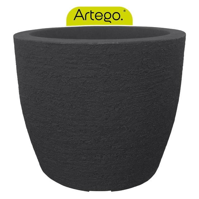 Maceta moderna para exteriores compacta de 20 cm de alto EUROPEAN Artego Japi Hecho en Brasil