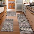 thumbnail image 2 of Floral Kitchen Rugs Sets of 3, Non Slip Kitchen Rugs and Mats Washable Farmhouse Kitchen Rugs Floral Kitchen Floor Mat Carpet Runner Rugs for Hallway Laundry Room, 2 of 12