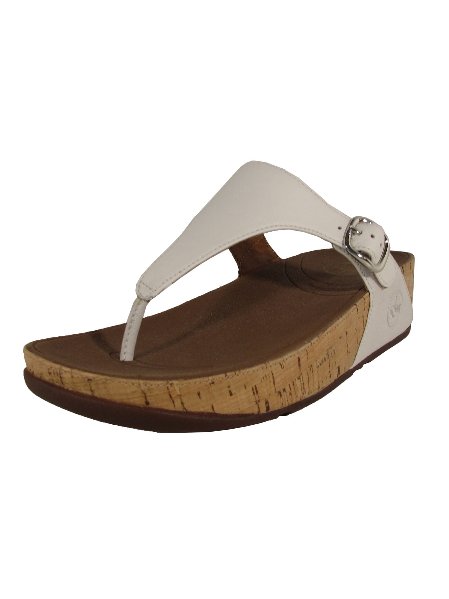 FitFlop - Fitflop Womens The Skinny Leather Toe Post Sandals, Urban ...