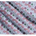 thumbnail image 3 of Soimoi Cotton Poplin Fabric Swirl,Leaves & Floral Artistic Print Fabric by the Yard 56 Inch Wide, 3 of 7
