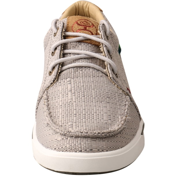 Twisted X Men\'s WHYC009 Hooey Lopers Sneakers Comfort Shoe Light Grey Size 10 US Twisted X Hooey Loper Light Grey Womens Size 6.5M | eBay main image 4