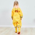 thumbnail image 3 of pitrice Imperméable Mignon Manteau de Pluie pour Enfants avec Manches Imperméable Jaune m, 3 of 9
