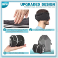 thumbnail image 4 of Gafa Para Dormir Super Suave Bluetooth Con Auriculares, NEGRO, 4 of 5