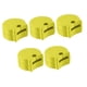 thumbnail image 2 of 5 almohadillas para pulgar del clarinete, fundas de apoyo para los dedos, antideslizantes, de repuesto, ligeras, portátiles y ergonómicas, para Amarillo, 2 of 8