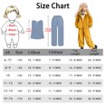 thumbnail image 4 of LOCHEX Girls 2 Piece Outfits Solid Color Long Sleeve Cargo Hoodie with Zipper Sport Coat and Jogger Pants Set Kids Clothing Sets,Pink, 15-16, 4 of 6