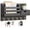 A-Black, variant on Key and Mail Holder for Wall, Mail Organizer Wall Mount with 6 Hooks and Storage Drawer, Easy Installation Key Rack for Entryway and Home Decor (A-Black)