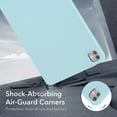 thumbnail image 4 of Allytechgroup iPad Pro 11" 2022/2021/2020 Case, Ultra Slim Fit Shockproof Bumper Anti-Scratch Soft Silicone Back Cover Case for Apple iPad Pro 11 Inch 4th 3rd 2nd Gen, Lightblue, 4 of 8