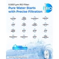 thumbnail image 6 of Waterdrop 𝐖𝐃-𝐓𝟑-𝐑𝐂𝐎 Replacement Filter, Pack of 1 RO & 2 CF & 1 CB Filter, Replacement for 𝐖𝐃-𝐓𝟑-𝐂 Tankless Reverse Osmosis Water Filter (𝟐*𝐂𝐅 + 𝟏*𝐂𝐁 + 𝟏*𝐑𝐎), 6 of 9