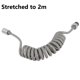 thumbnail image 3 of 1x Telephone Line Shower Hose Spring Flexible Water Plumbing For Water Plumbing Toilet Bidet Sprayer-Gun Bathroom Accessories, 3 of 11