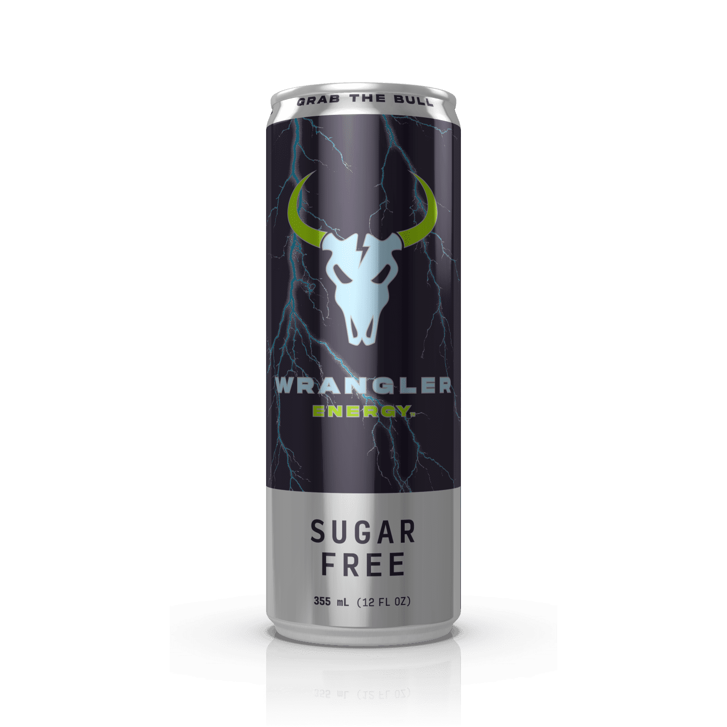 Wrangler Sugar Free Energy Drink, 12 fl. oz. Can, 114mg Caffeine, Taurine & B Vitamins