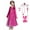 Dress+Accessories, variant on HAWEE Girls Elsa Anna Costume Dress Fancy Cosplay Birthday Party Dress Up with Accessories