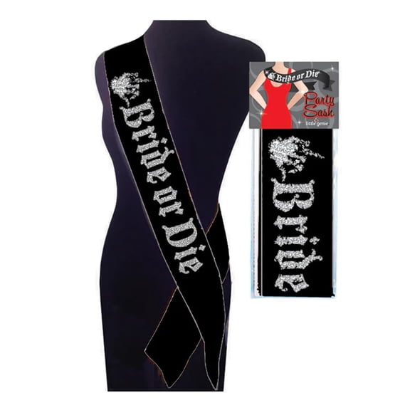 Little Genie Bride or Die Bachelorette Party Sash, Female, NVC.109