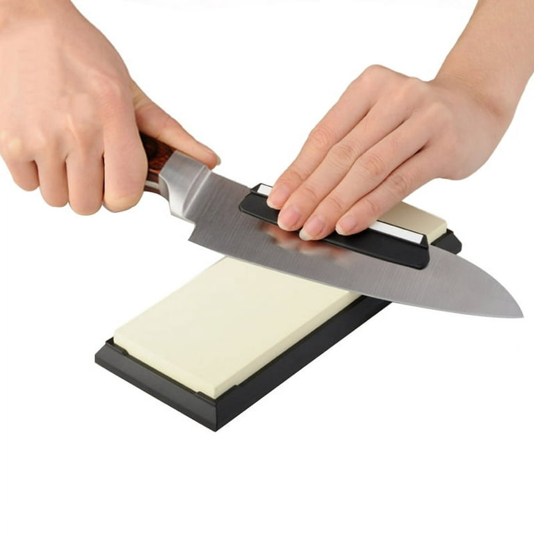 Renewgoo Knife Sharpener Premium Grade Sharpening Stone Whetstone 1000