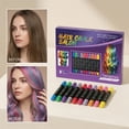 thumbnail image 5 of Hair Chalk,10 Pack Temporary Colour Pens Makeup Kit,Trendy Stuff, Hair Color for Birthday & Christmas Gifts,for Adults, Easy Washable Hair Dye Colourful Pens for Women, 5 of 8
