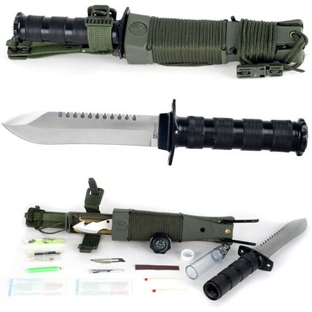 Whetstone Anchored Eagle Survival Knife with