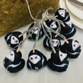 thumbnail image 2 of Ghost Face Duck String Lights Rubber Duck Light Black Duck Night Fairy Light for Halloween Dark Theme Party Bedroom Decoration, 2 of 11