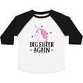 thumbnail image 3 of Inktastic Big Sister Again Unicorn Girls Toddler T-Shirt, 3 of 5