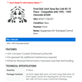 thumbnail image 2 of Front Ball Joint Sway Bar Link Kit 10 Piece - Compatible with 1995 - 1999 Chevy K2500 1996 1997 1998, 2 of 2