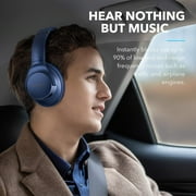 Soundcore Anker Life Q20 Noise Cancelling Headphones, over-ear Bluetooth, 60H Playtime, Hi-Res Audio, Deep Bass, Memory Foam (Travel/Office)