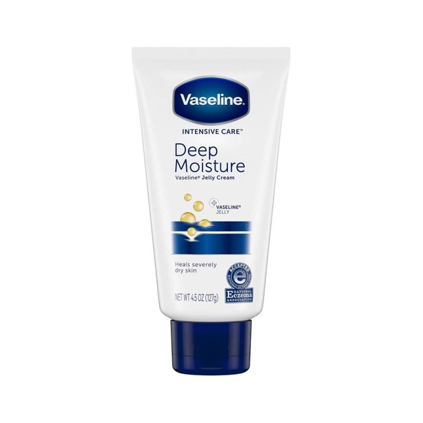 Vaseline Deep Moisture Vitamin E Petroleum Jelly Cream 4.5oz