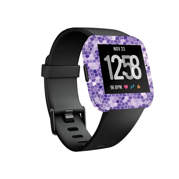 MightySkins FITVE-Stained Glass Skin for Fitbit Versa Smartwatch - Stained Glass