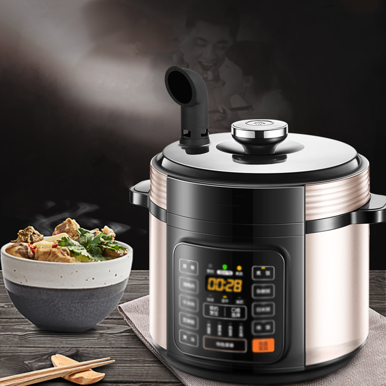 Steam Diverter Steam Releaser Electric Pressure Cooker Cooker Housewife