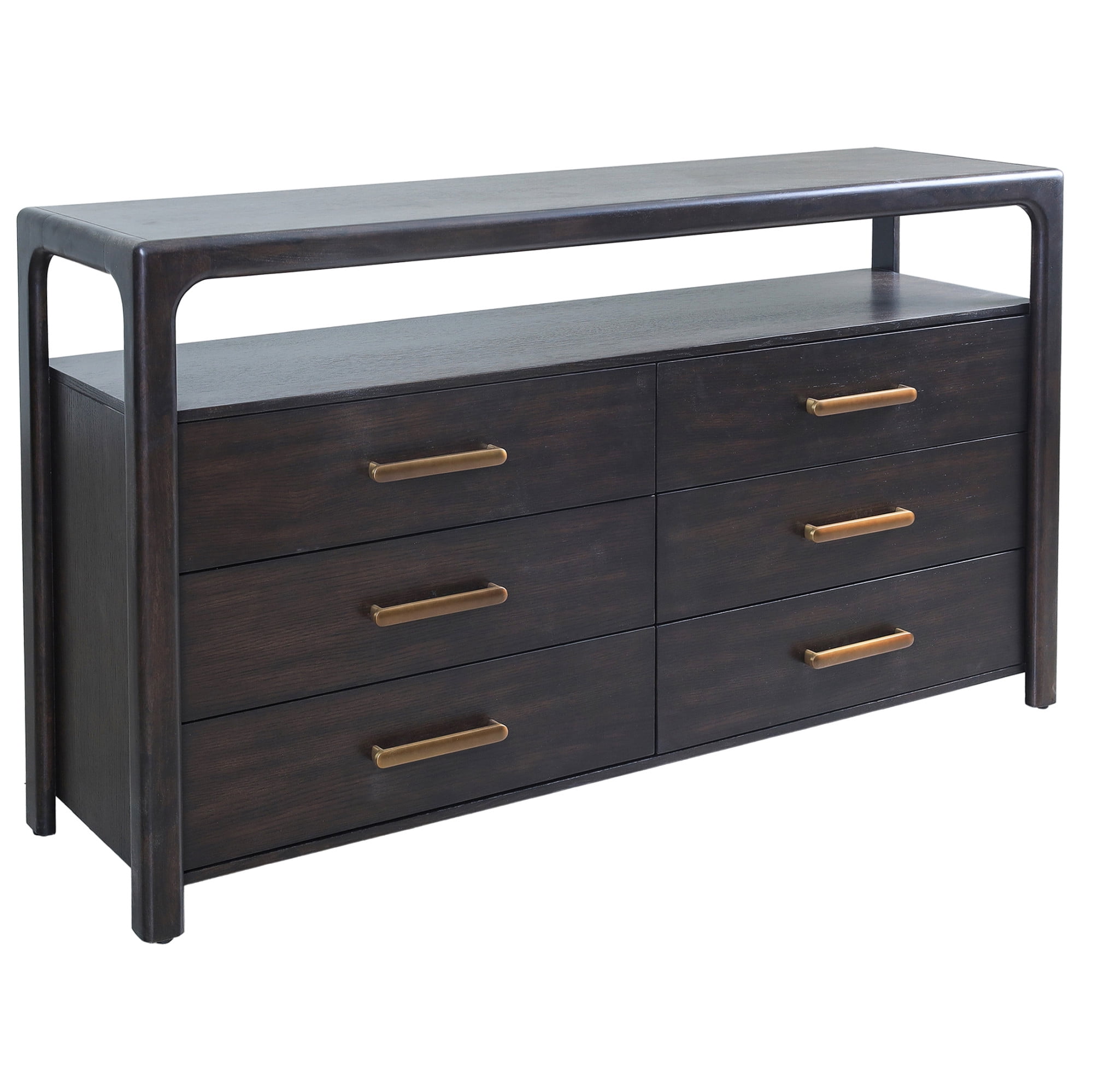 Steve Silver Sigmund Sable Brown 6 Drawer Dresser