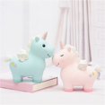 thumbnail image 4 of Unicorn Piggy Bank for Girls - Blue, 4 of 5