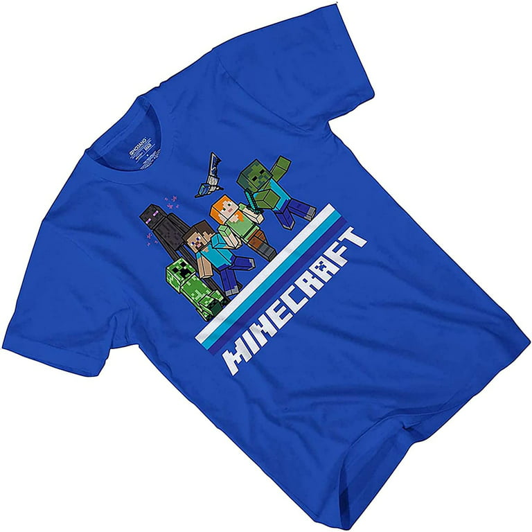 minecraft t clothing for boys