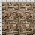 thumbnail image 4 of oneOone Rayon Brown Fabric Texture Wooden Ply Board Texture Sewing Fabric By The Yard Printed Diy Clothing Sewing Supplies 56 Inch Wide, 4 of 4