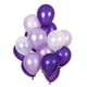 thumbnail image 2 of 30 Piezas de de Látex Hemlium Globo Niño de Cumpleaños Baby Shower Púrpura, 2 of 8