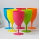thumbnail image 5 of 6 copas de vino con temática de Pascua, copas de vino coloridas para fiestas, copas de champán de plástico, 5 of 7