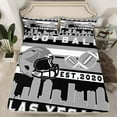 thumbnail image 2 of Erosebridal Las Yecas Football Sheet Set Twin,Amercian Sport Bedding Sets Twin Size,Ball Gamer Decoration,Breathable,3pcs, 2 of 7