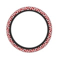 thumbnail image 1 of Balery Cartoon Ladybug Fundas elásticas antideslizantes para volante, funda protectora universal para hombre y mujer, 15 pulgadas, accesorios para coche., 1 of 6